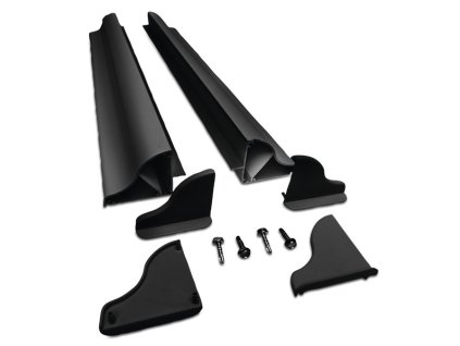Spoiler pro instalaci solárních panelů 770mm černá