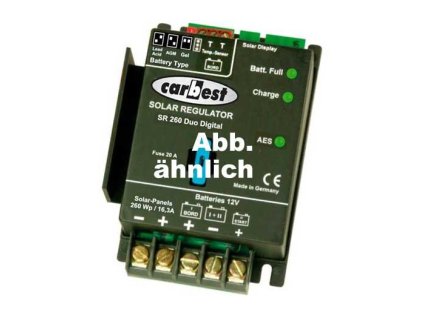 Carbest solární regulátor SR 324 DUO digitální 24V/300Wp
