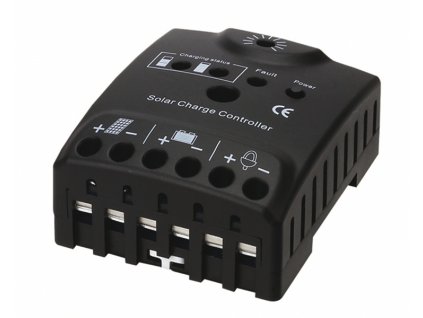 Carbest solární regulátor 12 V/24 V - 15A - PWM regulátor