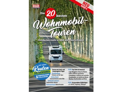 20 nejlepších cestovních tras pro obytné vozy