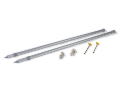 Stojany pro sluneční clonu na zadní dveře, 2 kusy