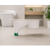 Oddělovací WC vložka - bílá