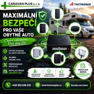 🔒 Vaše obytné auto si zaslouží maximální ochranu. Se zabezpečením od Thitroniku získáte chytrý systém navržený přesně na...