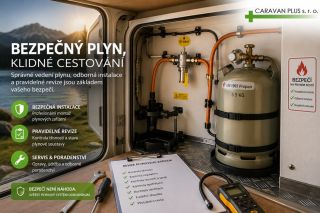 🔥 NOVÝ ČLÁNEK NA BLOGU 🔥 Používáte ve svém karavanu nebo obytném voze plyn? Pak by vám neměly uniknout základní zásady...