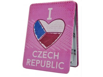 Zrcátko otevírací I LOVE CZECH REPUBLIK