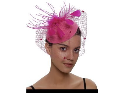 fasinator klobouček závoj