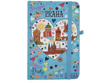 Denicek Praha modrý DIA1001B