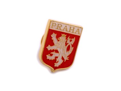 Odznak ČR – malý státní znak České republiky, český lev.ČESKA REPUBLIKA-ČESKY ODZNAK-PINS CZECH REPUBLIC-Státní symbol ČR