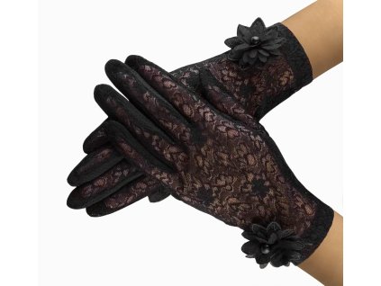 Dámské společenské rukavice CERNA1