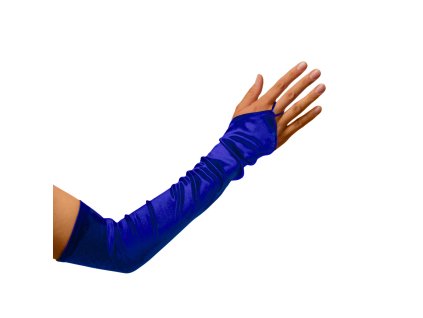 Společenské rukavice královská  modra