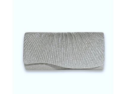 Kabelka - psaníčko stříbrna