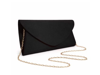 Kabelka - psaníčko sametové černa