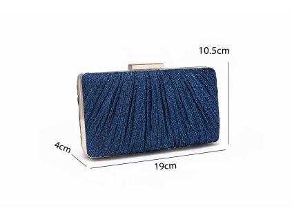 Kabelka - psaníčko modré