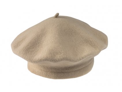 170284 baret pleteny vlneny bezovy Flora 001