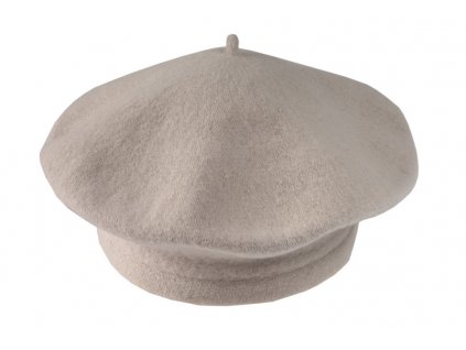 170517 baret pleteny vlneny bezovy Flora 001