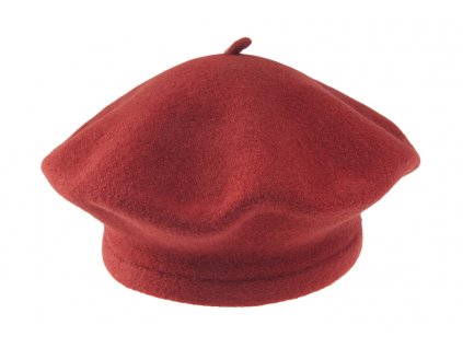 030876 baret pleteny vlneny cerveno hneda Flora 001