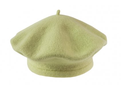 160985 baret pleteny vlneny sv zeleny Flora 001 11