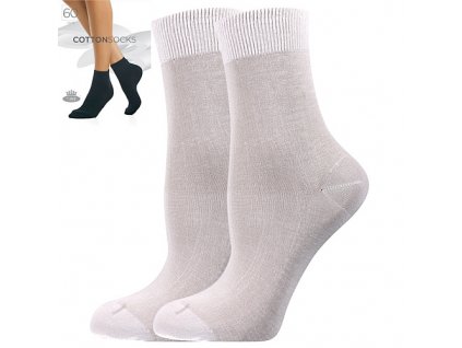 COTTON socks bianco