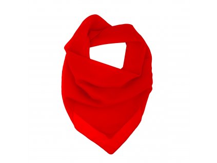 Dámský šátek letní červeny jednobarevný  440001 30