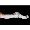 Rukavice bilá 49cm 225kc