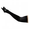 Společenské saténové rukavice dlouhé 60 cm