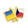 Odznak CZ + UK vlajka