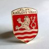 Odznak KARLOVY VARY-Odznak-ČESKA REPUBLIKA-ČESKY ODZNAK-PINS CZECH REPUBLIC-Státní symbol ČR-ERB KARLOVY VARY