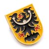 Odznak Slezsko – znak Slezska, slezská orlice.ČESKA REPUBLIKA-ČESKY ODZNAK-PINS CZECH REPUBLIC-Státní symbol ČR
