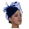 Dámský fascinátor se závojem