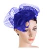 Dámský fascinátor modra