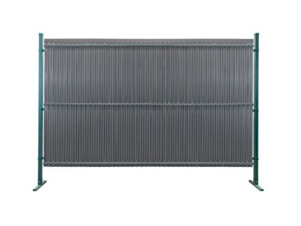 Plotové lišty vertikální, 3D plot, antracit