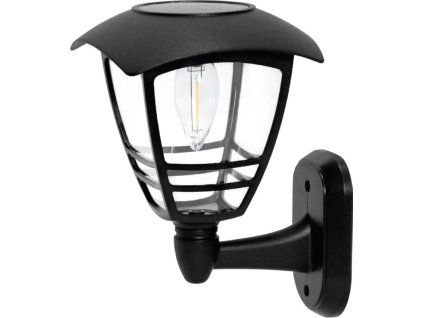 Solární lampa Garden, na stěnu/plot, 15x15x21cm