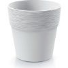 Květináč FURU 12 cm - barva: bílá