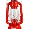 Lucerna, 300 mm, petrolej, červená