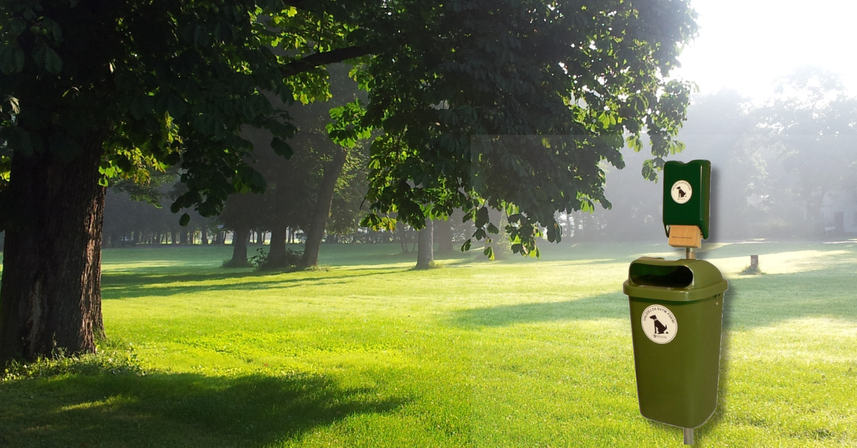 Koše se sáčky na psí exkrementy – možnosti a výhody