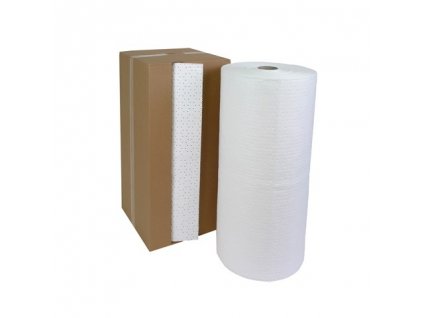 Olejový sorpční koberec silný Premium perforovaný 80 cm x 40 m