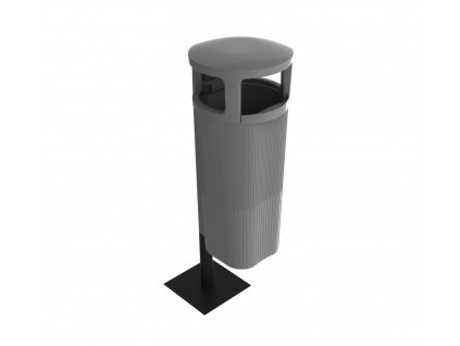 SULO BASKET Atrium 50 HDPE iso white Staender 01