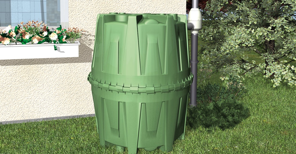 Plastová nádrž na dešťovou vodu Herkules Tank 1600 l