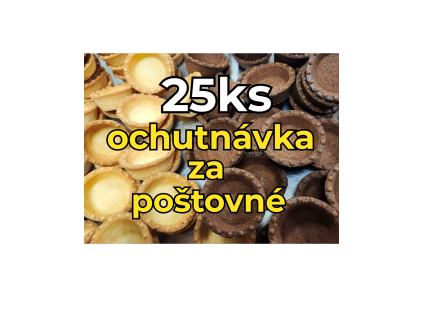 Tartaletka MIX ø4,9mm 25ks