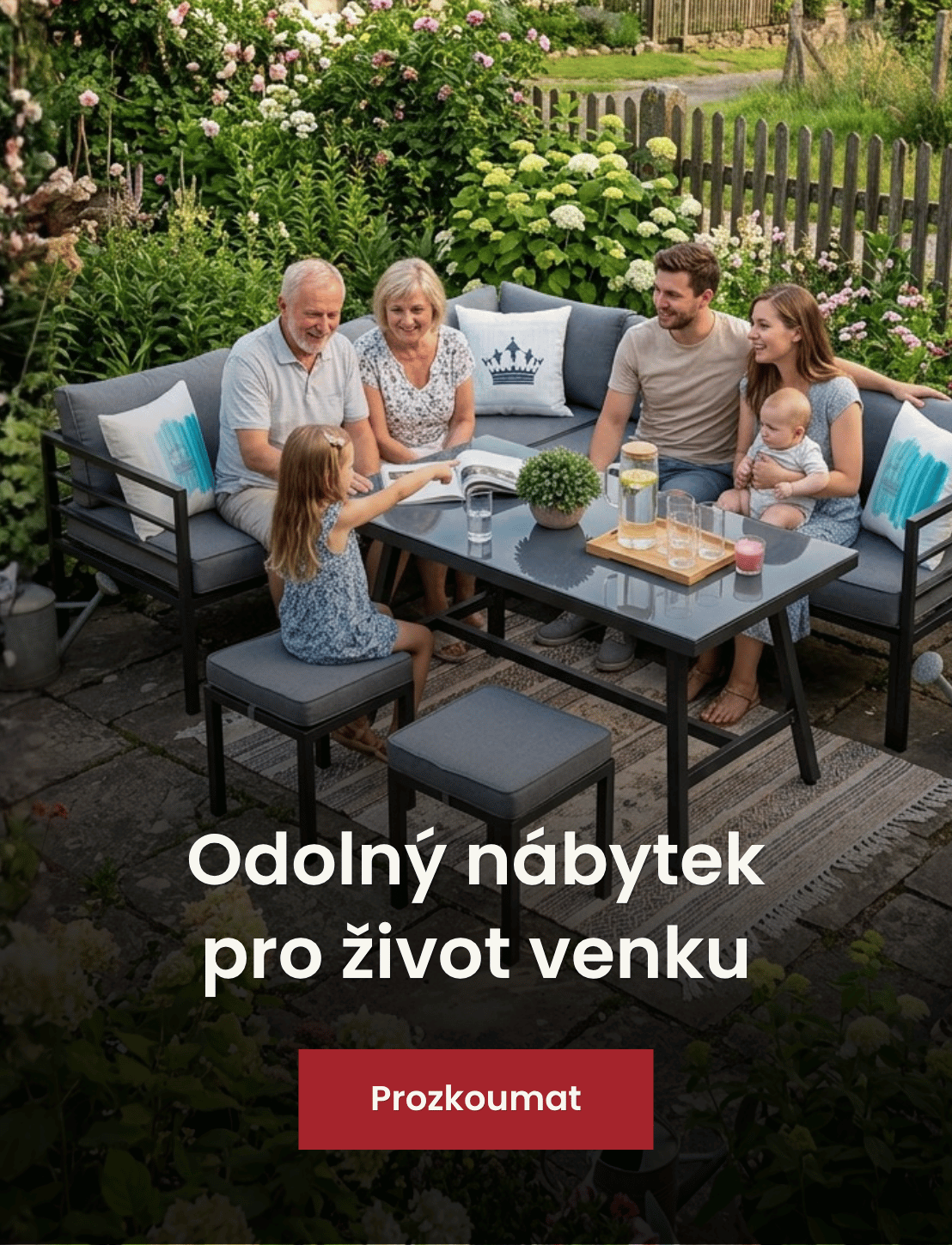 Zahradní sedací soupravy