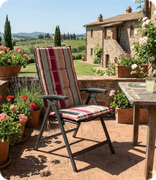 Polstry a sedáky na zahradní nábytek