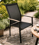 Zahradní stohovací křesla