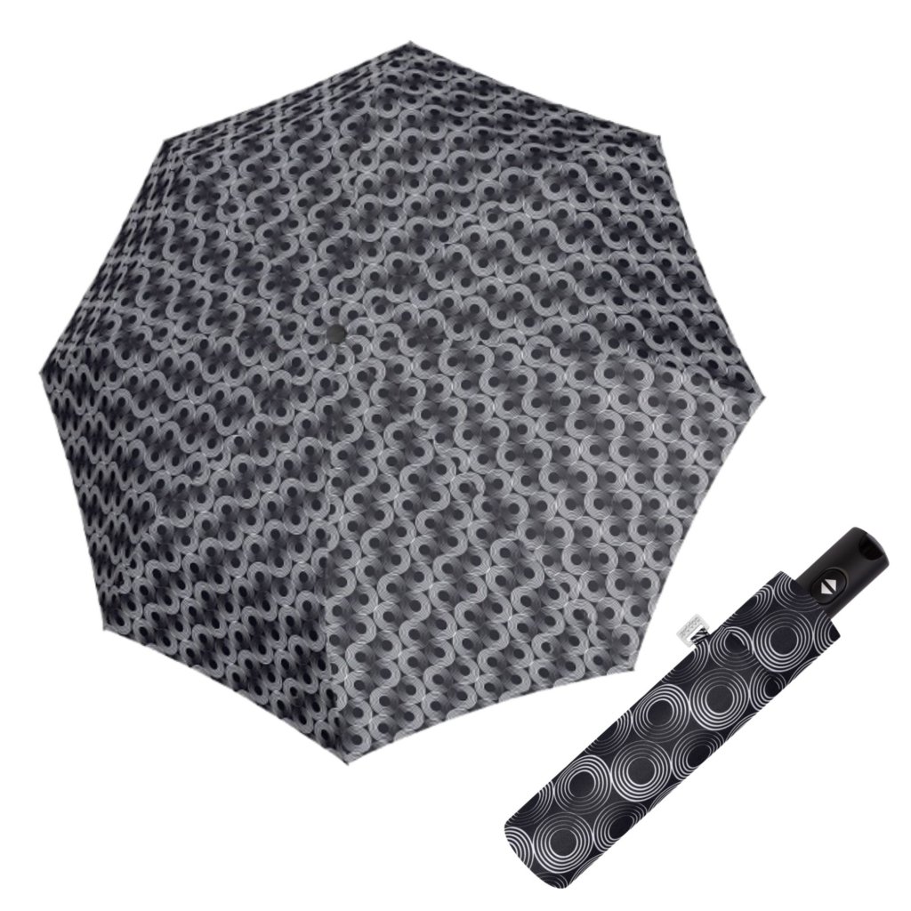 Doppler Carbon Magic XM Business Regenschirm Glen Check - Eleganter Herrenschirm