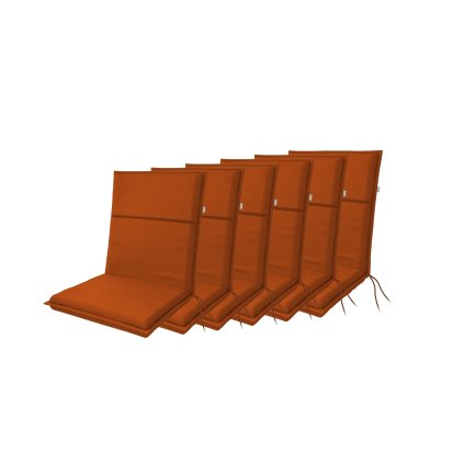 LIFE 5353 nízký - set 6 ks - polstry na židli a křeslo