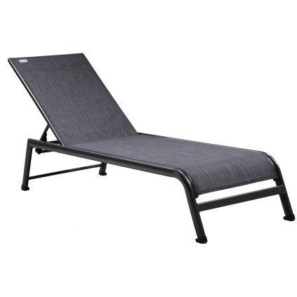 VENEDIG zahradní lehátko šedá  Doppler