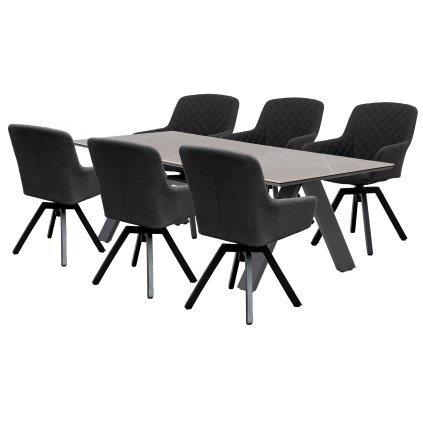 NOVA PARIS LIKA-TEX®  antracit, 6+1  Doppler