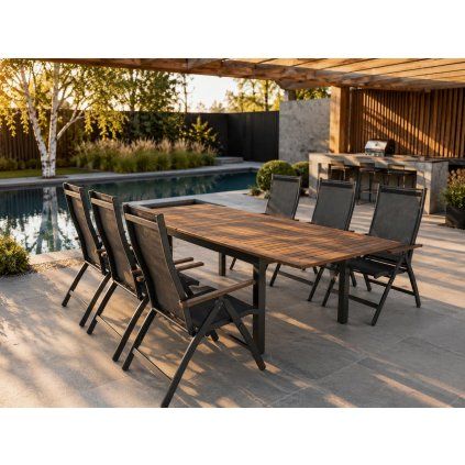EXPERT WOOD Plus sedací souprava 6+1  Doppler