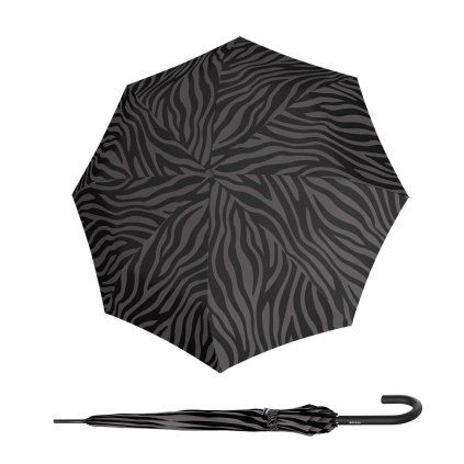 A.760 Stick Automatic Zebra Black vystřelovací deštník  Knirps