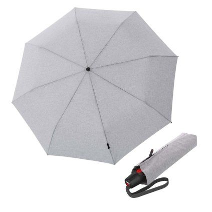 T.200 Medium Duomatic Melange Grey automatický deštník  Knirps