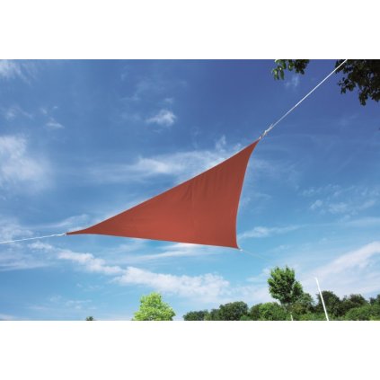 ALUPRO 500x500x500 cm – sluneční clona červená